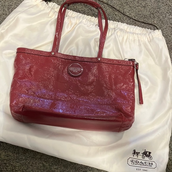 Beautiful coach tote bag - Picture 1 of 7